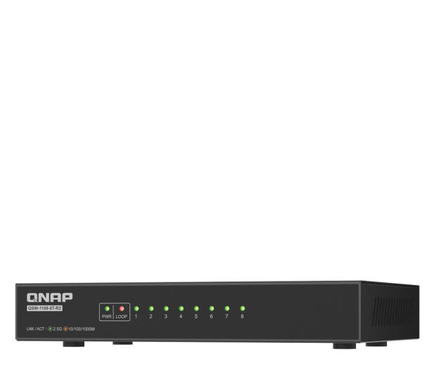 QNAP QSW-1108-8T-R2 - 1350443 - zdjęcie 3